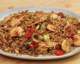 Foto langkah ke 6 dari resep Nasi Goreng Solaria.