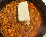 A picture of step 8 of Spicy Shredded Chicken Dip.