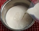 Foto langkah ke 2 dari resep Puding Coklat Oreo.