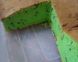 Foto langkah ke 6 dari resep Bolu Pandan Meses.