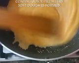 A picture of step 2 of Bombay ice halwa.
