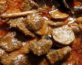 Foto langkah ke 4 dari resep Rendang Jengkol dan Daging Sapi.