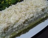 Foto langkah ke 7 dari resep Bolu Pandan Kukus Ekonomis 2 telur.