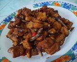 Foto langkah ke 4 dari resep Tahu Tempe Teri Kecap.