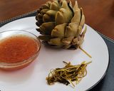 Foto del paso 7 de la receta: Alcachofas con vinagreta y guarnición para chuparse los dedos 👌