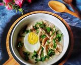 Foto langkah ke 4 dari resep Bubur Ayam |untuk Gerd.