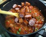 Une image de l'étape 18 de Rougail saucisses à ma façon.