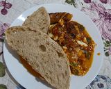 Gambar langkah 5 resipi Sambal Telur Belacan.