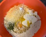 Füstölt sajtos -Medvehagymás rúd 🧀😏 recept fázis 1 fotója