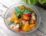 รูปขั้นตอนการทำที่ 5 ของ แกงไก่ใส่ฟักทอง(ไม่เผ็ด)