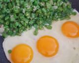 A picture of step 2 of Beans & Eggs.