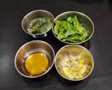 A picture of step 1 of Herbal Holy Basil Tea.