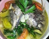 Foto langkah ke 4 dari resep Sup Ikan Nila Kemangi.