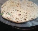 Palak paratha recipe step 6 photo