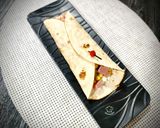 Foto del paso 6 de la receta: Wrap de pavo y queso cottage con aguacate y ventresca