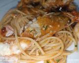 Foto del paso 9 de la receta: Spaghettini con cigalas, langostinos y tomate