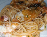 Foto del paso 9 de la receta: Spaghettini con cigalas, langostinos y tomate