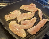 Foto del paso 4 de la receta: Calabacín y pollo a la plancha