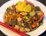 Gai Pad Prik Soba (Thai / Japanese chicken fusion) recipe step 6 photo