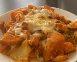 A picture of step 8 of Dak Galbi (Korean Spicy Chicken).