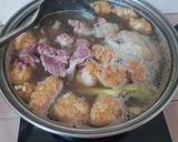 Hình bước làm 4 của món Bún giò heo