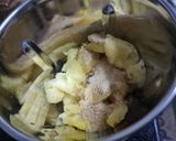 A picture of step 1 of Pina colada.