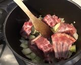 Une image de l'étape 5 de Chevreau aux légumes et os à moelle façon pot au feu revisité.