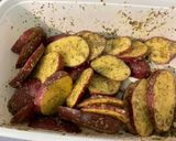 Une image de l'étape 6 de Pommes de terre rouges à l'ail rose et herbes de Provence.