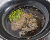 A picture of step 3 of Veg Methi chaman.