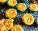 A picture of step 4 of Eggless Mawa Cake.