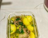 Hình bước làm 2 của món Canh Khoai Tây Nấu Xương Heo