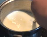 A picture of step 1 of Kolkata Mishti Doi.