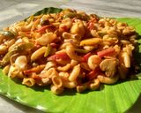 A picture of step 6 of Apple macaroni.