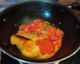 A picture of step 3 of Shrimp Masala.