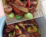 Foto langkah ke 5 dari resep Cumi Asin Pete Pedas.