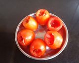 A picture of step 1 of Stuffed tomatoes.