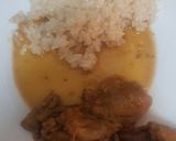 Foto del paso 5 de la receta Jamoncitos de pollo en salsa con arroz
