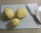 Foto del paso 1 de la receta: Tortilla de patata y ajo en polvo