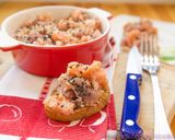 Foto del paso 3 de la receta Tartar de salmón y atún con jengibre y lima
