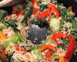 Mozzarella & veggie egg fried rice recipe step 5 photo