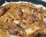 A picture of step 10 of Chicken Tikka biryani.