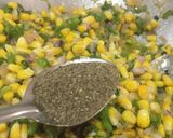 A picture of step 3 of Corn Biryani.