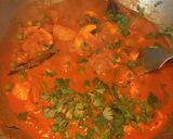 A picture of step 9 of Matar Mushroom Masala.