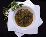 A picture of step 7 of Green Chilli Masala.