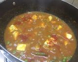 A picture of step 5 of Butter Rice in veggie minty gravy.