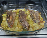 Foto del paso 5 de la receta: Churrasco al horno con patatas a las hierbas provenzales
