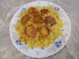 هویج پلو با گوشت بلدرچین💛