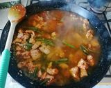 A picture of step 3 of Chicken Paella.