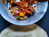 रोटी ताकोस(roti takos recipe in hindi)