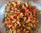 A picture of step 4 of Horse gram daal.